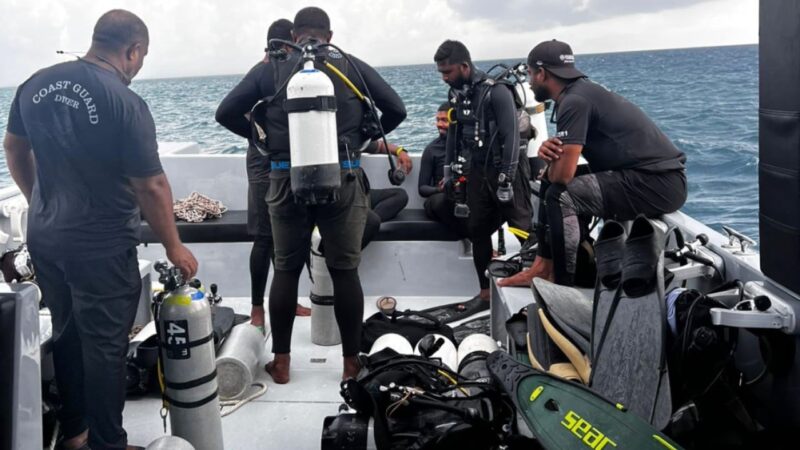 Maldivian military diver dies in search of bodies of 4 Italian divers