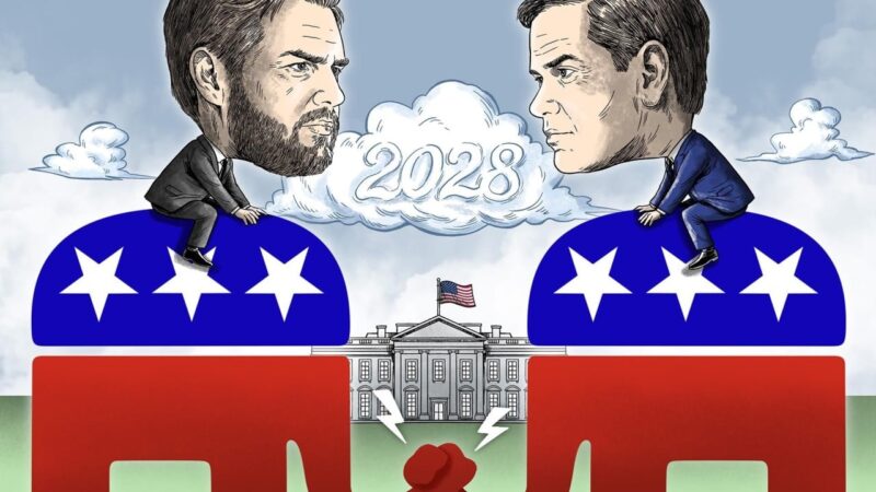 Vance and Rubio emerge as early contenders to inherit Trump’s Republican Party