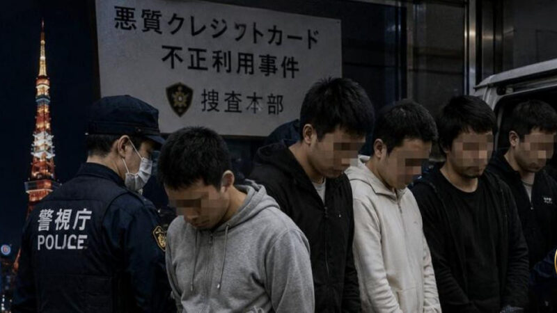 #日本资讯 日本破获3.7亿日元信用卡诈骗案：6名中国人被捕