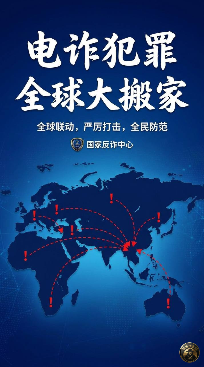 电诈犯罪“全球大搬家”:从缅柬到全球的扩散路径
全球电 电诈犯罪“全球大搬家”:从缅柬到全球的扩散路径
全球电