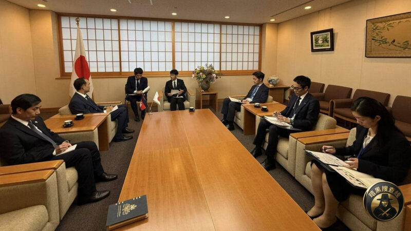 柬埔寨驻日大使会晤日本外务副大臣 深化合作并携手打击网诈