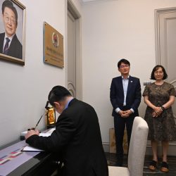 Secretary-General of ASEAN attends Working Dinner hosted by Ambassador of the Republic of Korea to ASEAN
