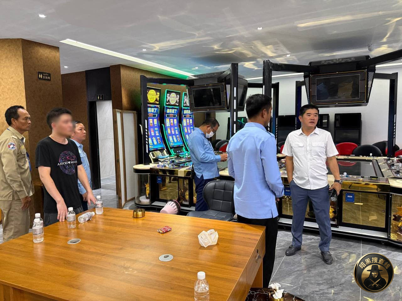 #柬埔寨新闻 坎博区当局开展清剿网络犯罪行动,发现1处非法赌 #柬埔寨新闻 坎博区当局开展清剿网络犯罪行动,发现1处非法赌