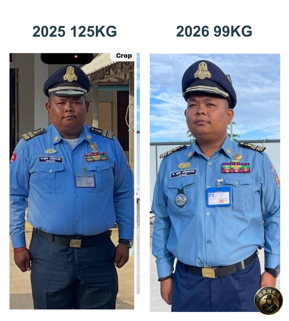柬媒:金边10名“大肚腩”警员瘦身成功
柬媒报道,金边 柬媒:金边10名“大肚腩”警员瘦身成功
柬媒报道,金边