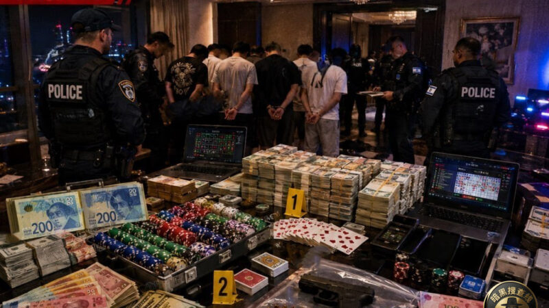 #以色列资讯 以色列特拉维夫查获地下赌场：8名中国籍人员被捕