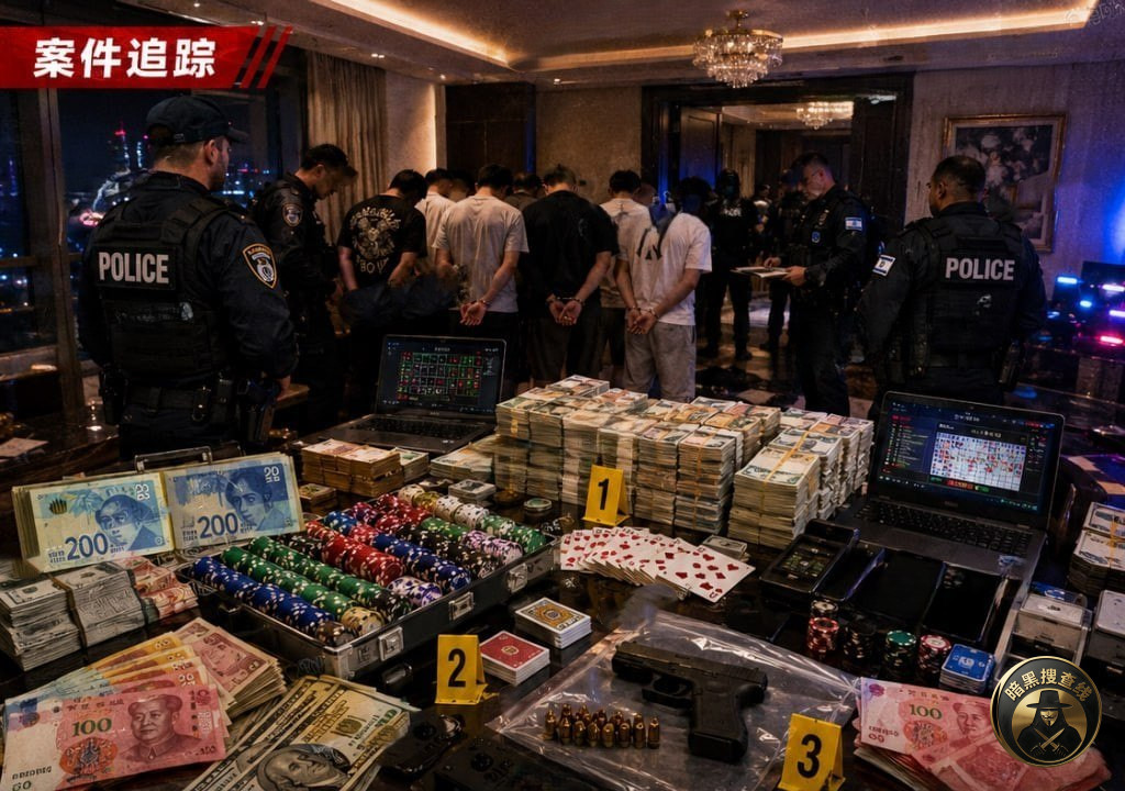 #以色列资讯 以色列特拉维夫查获地下赌场：8名中国籍人员被捕