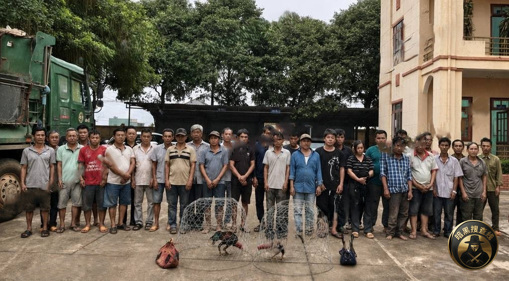 #越南资讯 越南警方用无人机突袭大型斗鸡赌博窝点：31人被抓