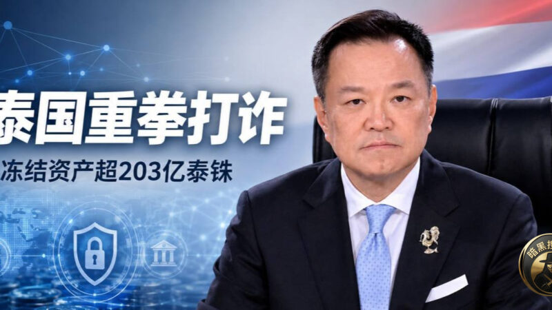 泰国动真格：冻结诈骗资产203亿泰铢，马甲账户暴减近九成