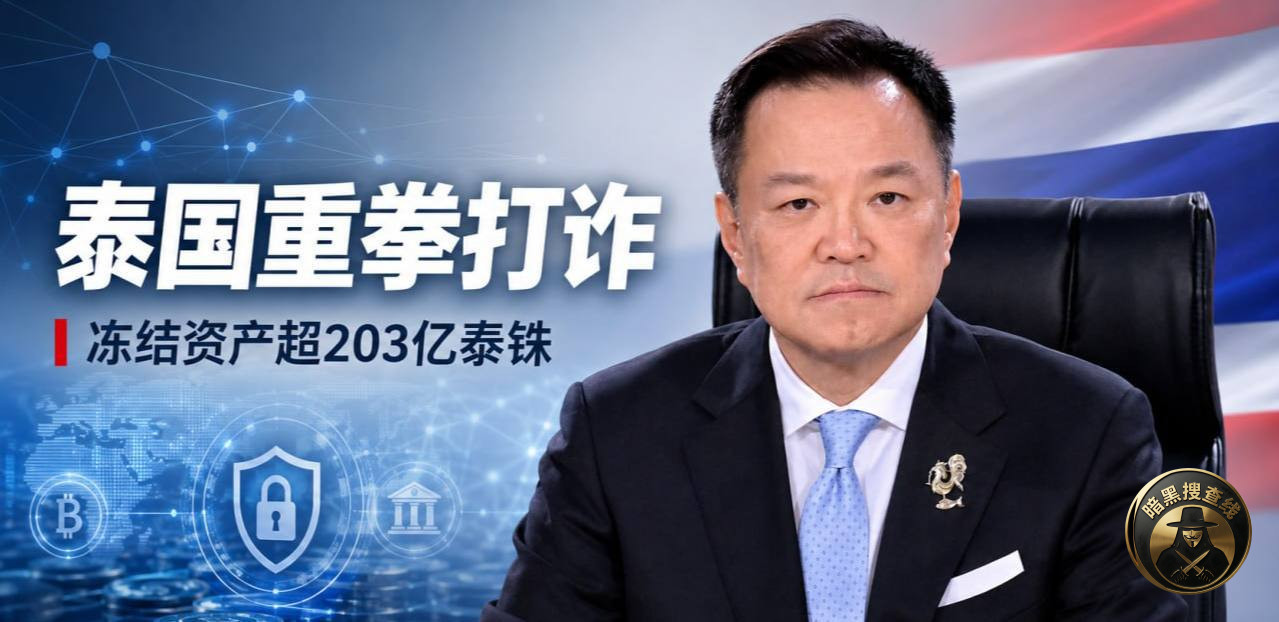 泰国动真格：冻结诈骗资产203亿泰铢，马甲账户暴减近九成