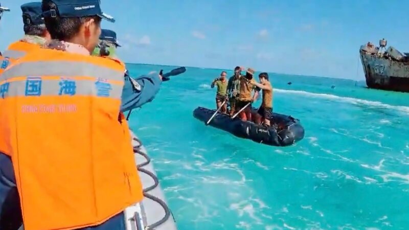 Chinese and Philippine maritime forces clash at Second Thomas Shoal