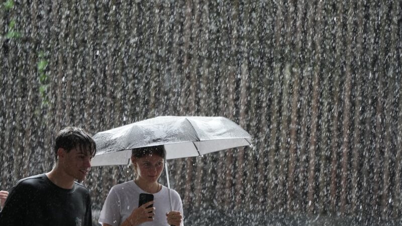 Hong Kong issues red rainstorm warning, with flooding expected in parts of Wan Chai