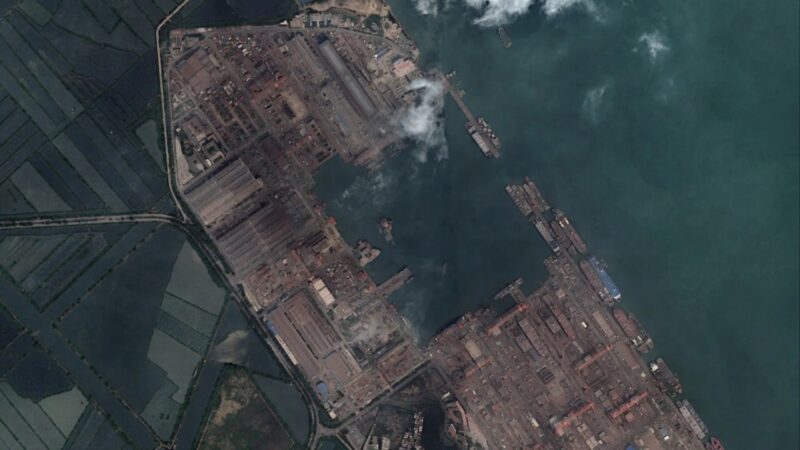 Is China building a bigger support ship for its future Type 004 carrier battle group?