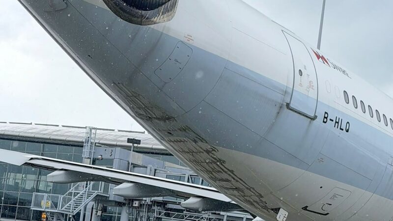 Cathay Pacific tail strike in early July classified as ‘abnormal runway contact’