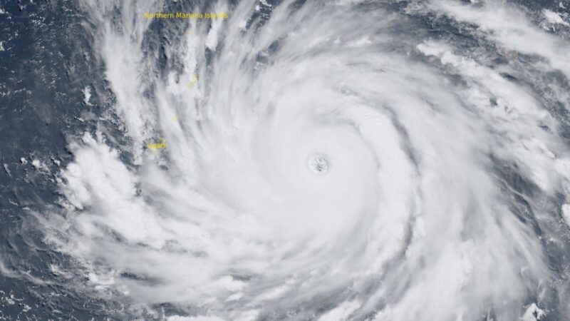 US Pacific islands prepare for Super Typhoon Bavi