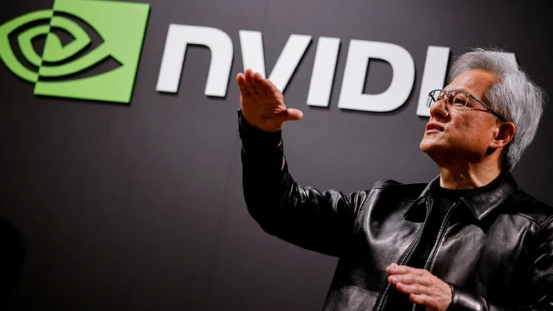 Leather jacket worn by world’s seventh richest billionaire Jensen Huang auctions for nearly M