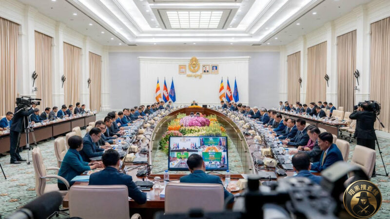 今天上午，柬埔寨总理洪玛奈在金边主持内阁全体会议，讨论三大事