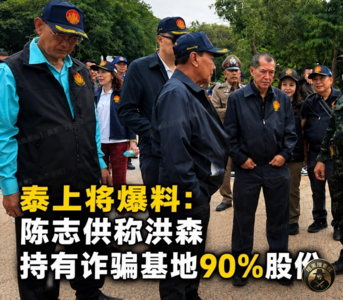 #泰国新闻 泰上将称 陈志供称洪森掌控诈骗基地90%股份 #泰国新闻 泰上将称 陈志供称洪森掌控诈骗基地90%股份