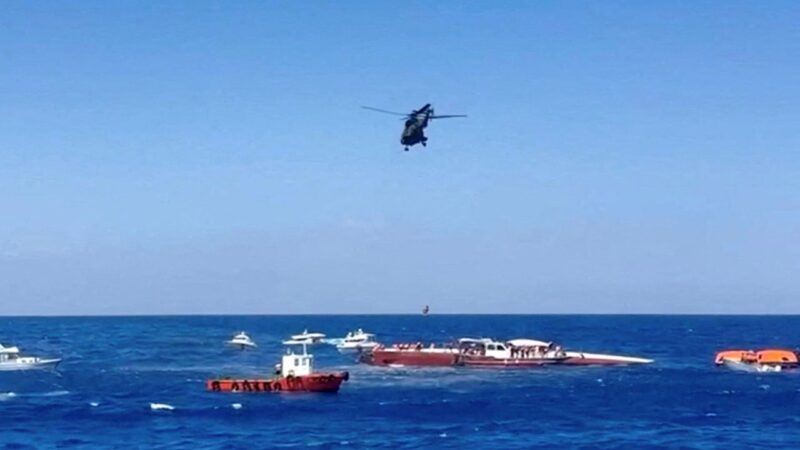 At least 8 dead, 22 missing as ferry capsizes off northern Cyprus