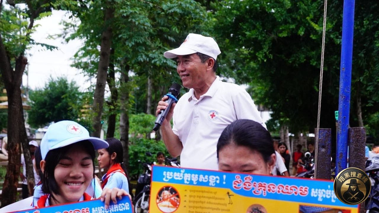 #干拉省消息：干拉省省长郭宗仁（Kuoch Chamroeu