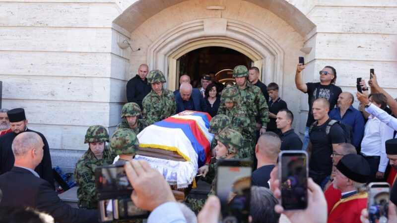 War criminal Mladic buried with military honours in Serbia despite EU warnings