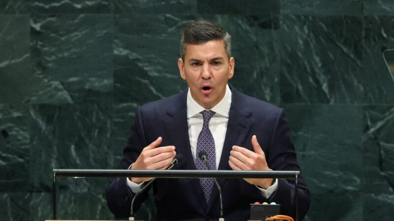 Paraguay’s president urges UN to let Taiwan in, calls island’s exclusion ‘a stain’
