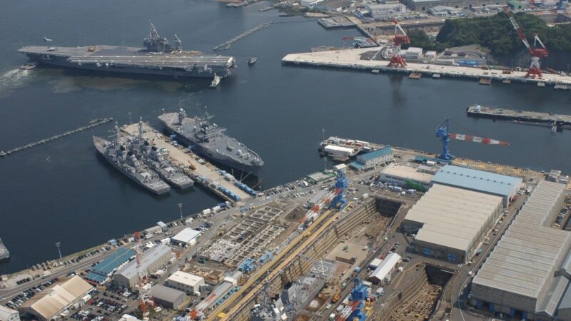 How Asian shipyards in Japan, Korea and Philippines keep US warships battle ready