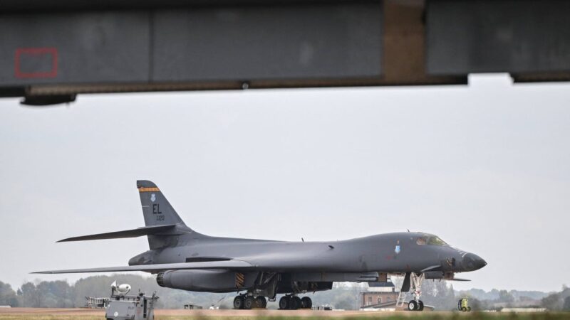 UK arrests 5 after incident near airbase used by US bombers