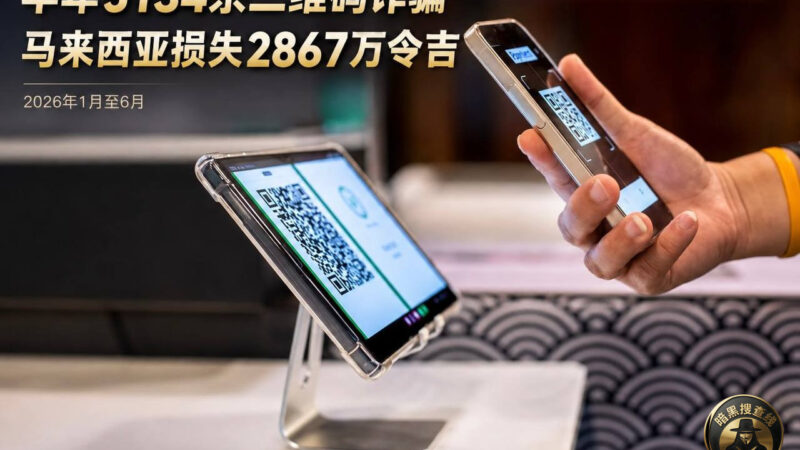 #马来西亚资讯：二维码诈骗半年狂飙5134宗，损失近2900