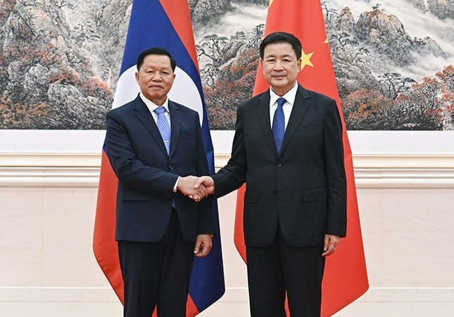 #国内新闻 王小洪会见老挝公安部部长万通，双方将深化执法安全