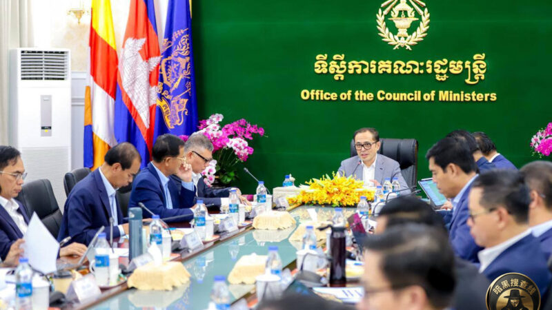 柬埔寨筹备打击电诈国际会议

今天上午，柬埔寨副总理兼内