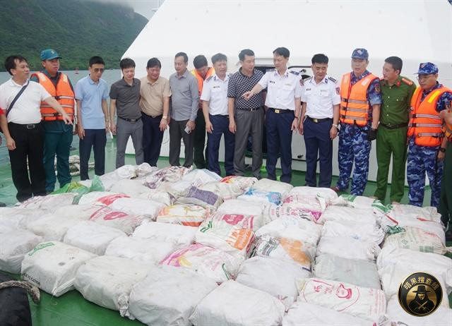 🇻🇳 越南破获史上最大海上毒品案 查获1.16吨氯胺酮 🇻🇳 越南破获史上最大海上毒品案 查获1.16吨氯胺酮