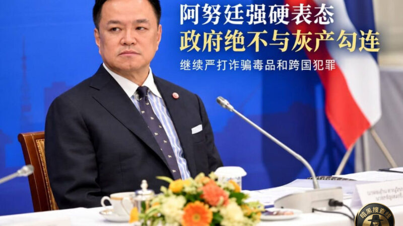 🇹🇭 阿努廷强硬表态政府绝不与灰产勾连 诈骗dupin和跨国