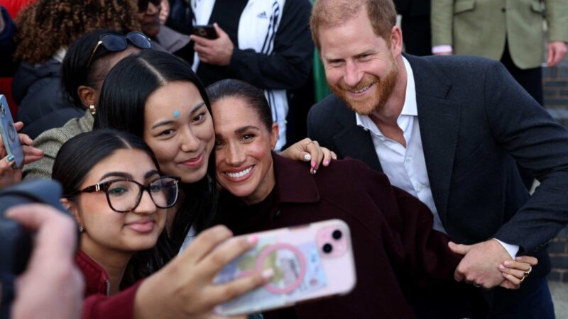 Prince Harry and Meghan in first joint outing since UK return: ‘great to be back!’
