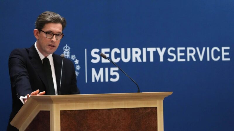 MI5 chief warns Iran is targeting military sites in UK as hostile state threats surge
