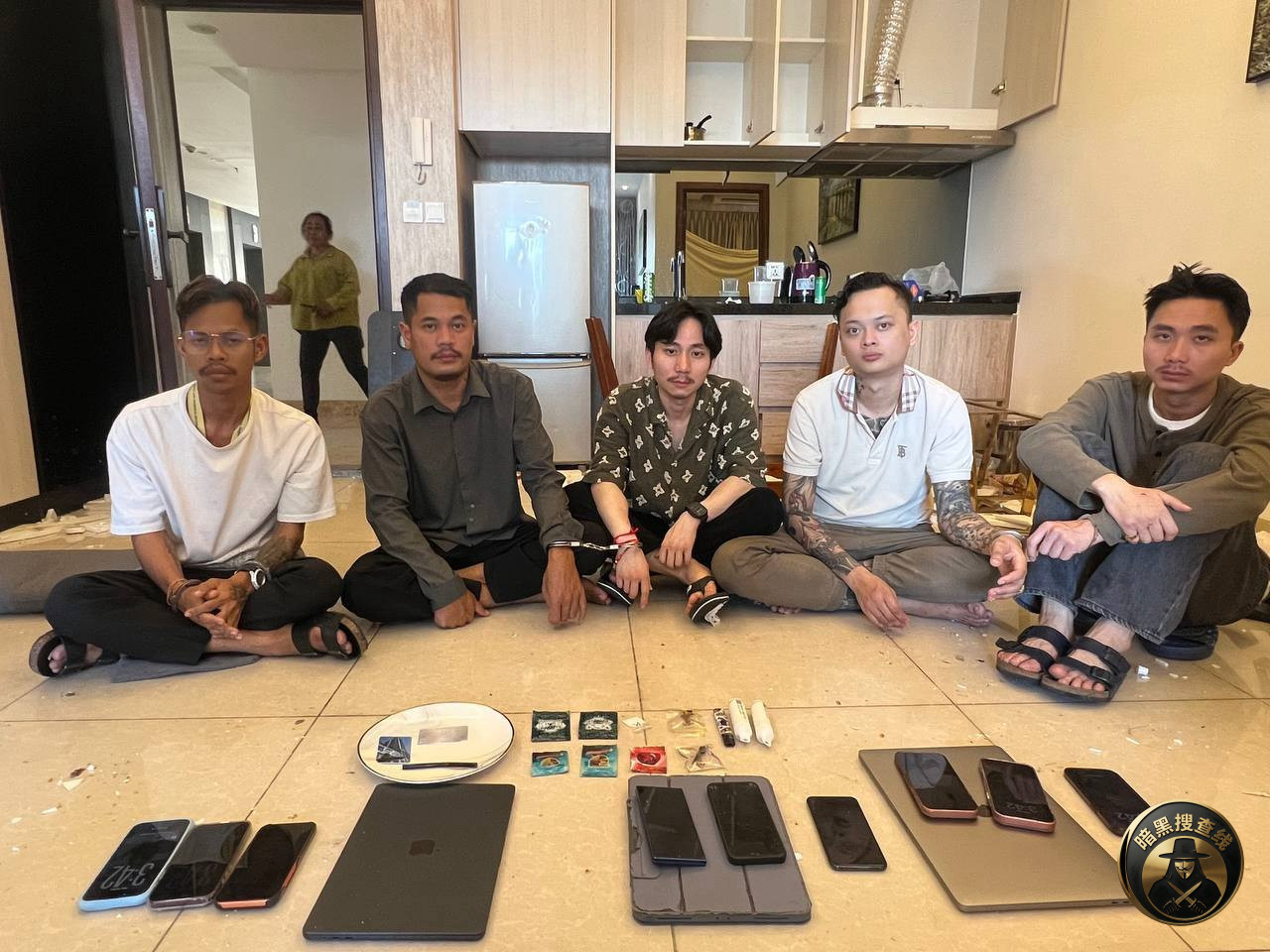 #柬埔寨资讯：金边Sky Tree公寓突查毒品案件，5名嫌疑